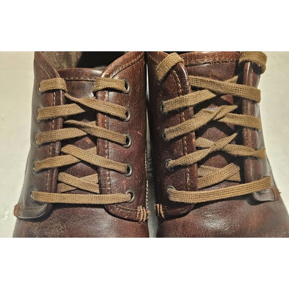 Rockport Shoes Mens Size 11.5 Brown Leather Chukka Boots Casual Lace Up K59239